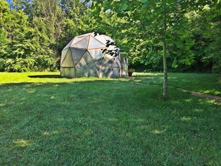 control your garden in a geodesic dome, gardening, how to, pest control, In the Meadow 20 Geodesic Bio Dome