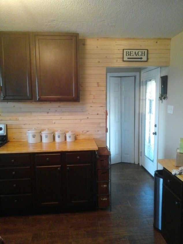 12 shiplap ideas that are hot right now, Hang thin unfinished planks of pine