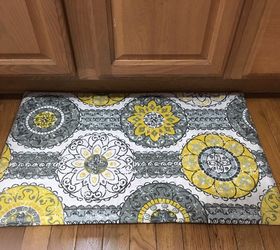 Upgrade Cheap Rugs With Shower Curtains