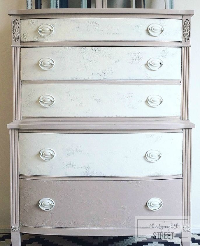 pretty pink highboy dresser, bedroom ideas, painted furniture, rustic furniture, shabby chic
