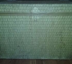 new life to garage sale trunk, organizing, repurposing upcycling, storage ideas, reupholster