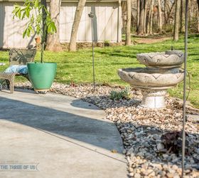 landscaping with rock instead of mulch, gardening, landscape, outdoor living, patio