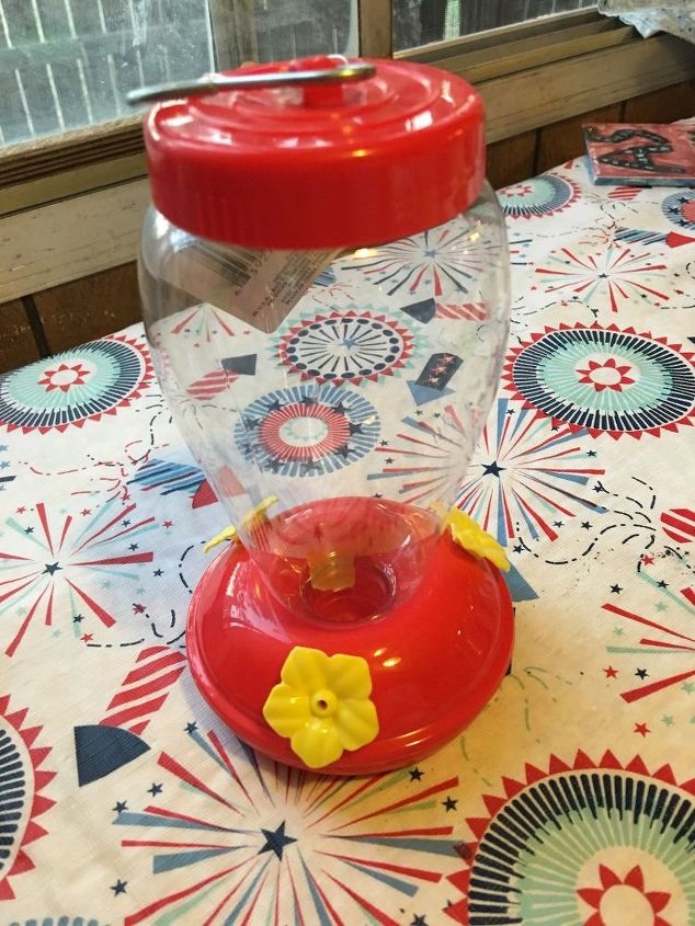 how do u make hummingbird mix for the feeder, My feeder