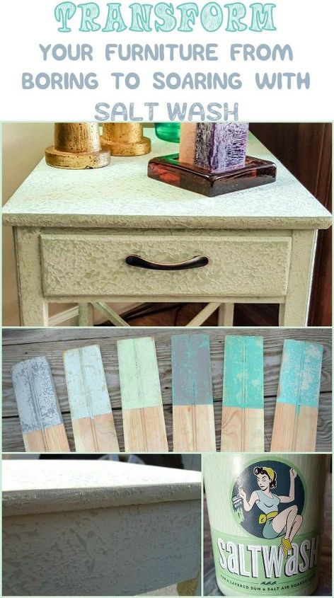 transform your furniture from boring to soaring with salt wash, painted furniture, painting