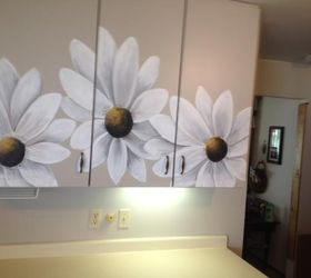 large art in a small space , kitchen cabinets, kitchen design, painting