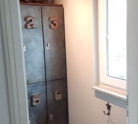 laundry closet to mudroom for 24, closet, diy, foyer, storage ideas