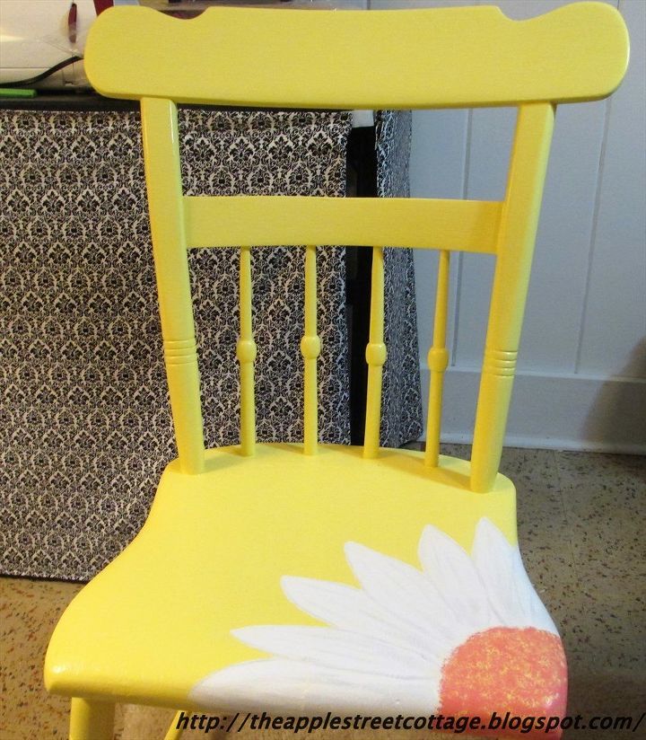 the weathered worn out chair, painted furniture