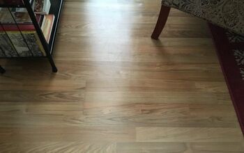 Floor marks from moving furniture