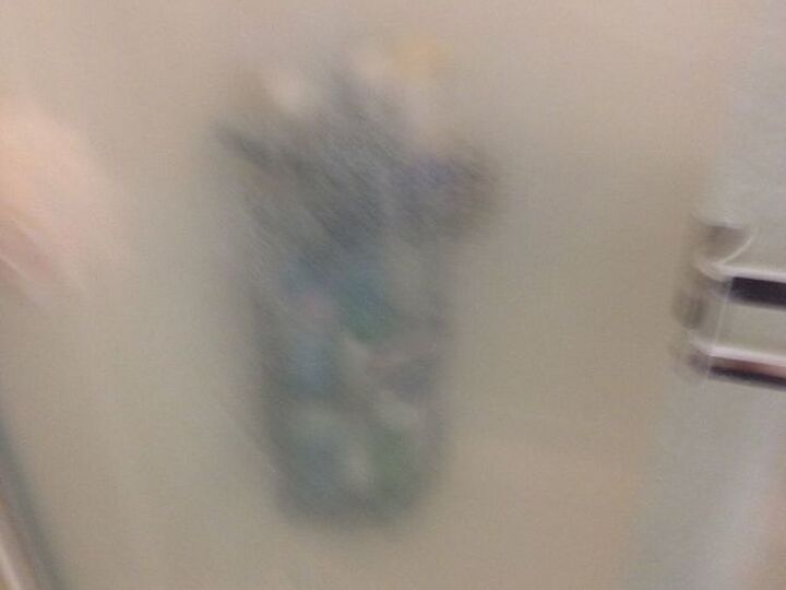 q hard water spots, bathroom ideas, cleaning tips, home maintenance repairs, house cleaning, The cloudiness is the hard water spots