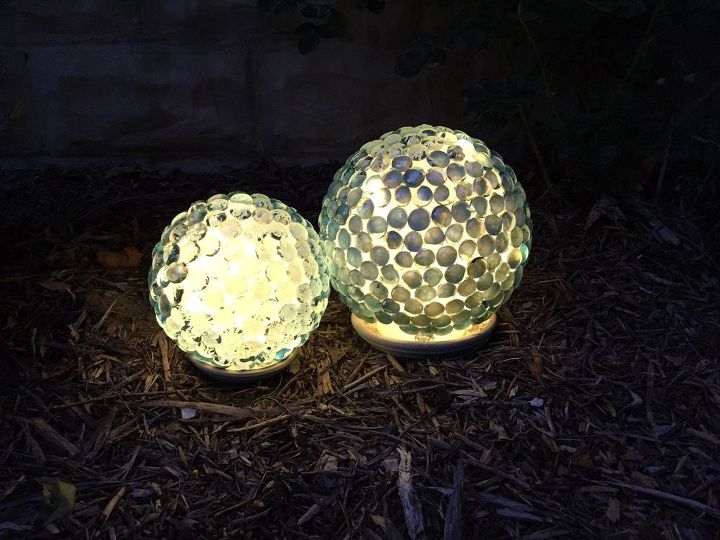 globos de jardin