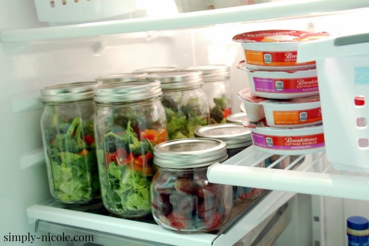s want an organized fridge try this today , appliances, organizing, Pack snacks and lunches ready to go
