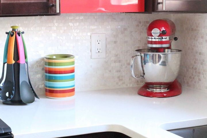 13 maneiras de iluminar instantaneamente uma cozinha chata, minha cozinha colorida