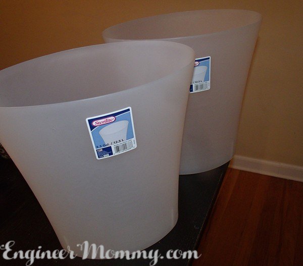 diy large planters from trash cans , container gardening, gardening, repurposing upcycling