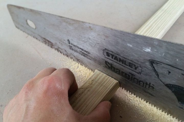 easy diy fan trellis to spruce up your vines creepers, Time to do some cutting