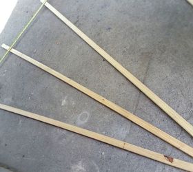 easy diy fan trellis to spruce up your vines creepers, Coming along Crosspieces are next