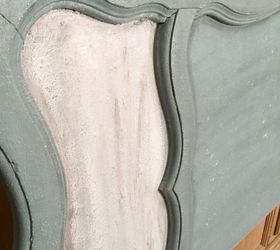 seahorse coastal headboard with saltwash, painted furniture