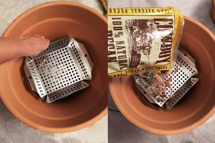 terra cotta pot smoker