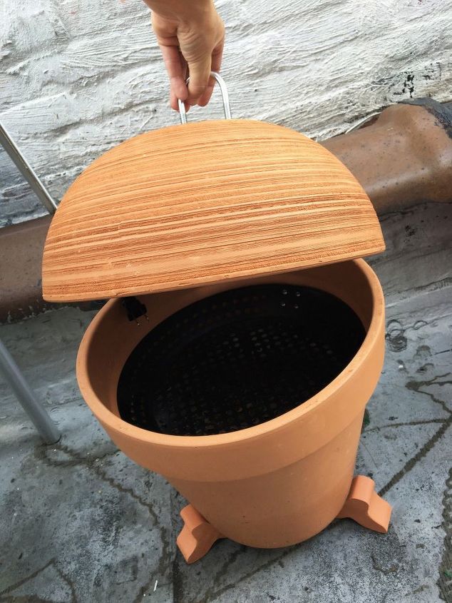 terra cotta pot smoker