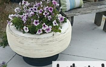 DIY Tire Planter