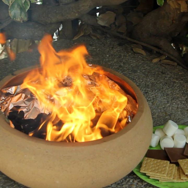 portable fire pit in just 5 minutes