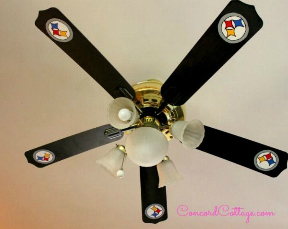 13 Ways To Upgrade Your Boring Ceiling Fan On A Budget Hometalk