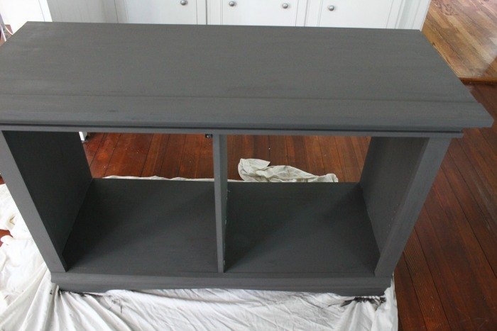 a media stand makeover, chalk paint, how to, painted furniture