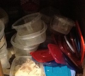 cmo organizar el tupperware dentro del armario
