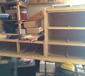 an old dresser given new life, painted furniture, woodworking projects