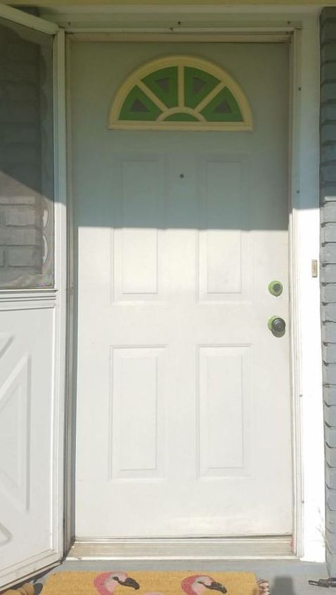 project blah to bold , curb appeal, doors, painting