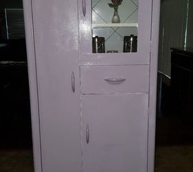 Vintage Metal Utility/Pantry Cabinet Gets Madeover