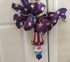 4th of july wind chimes, crafts, how to, patriotic decor ideas, seasonal holiday decor