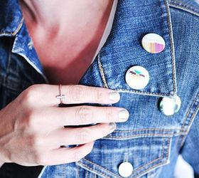 the 1990 s are back in full force how to create a button holder , crafts, how to