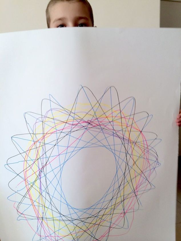 Giant DIY Spirograph Art | Hometalk