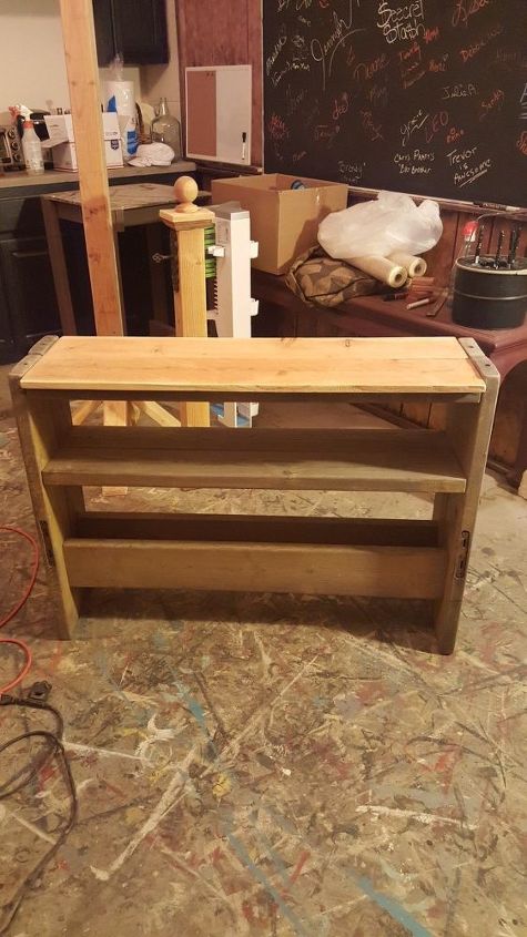another barn find upcycle , painted furniture, rustic furniture, woodworking projects
