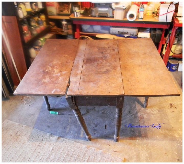 restaure uma mesa antiga de 1800 por amor herana familiar, Mesa de folha de gota antiga de 1800