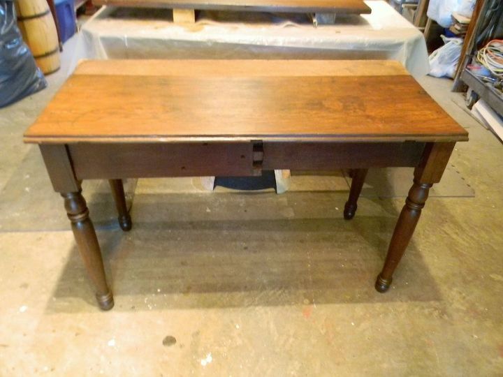 restoring 1800 s antique table for the love of family heritage, how to, painted furniture, repurposing upcycling, rustic furniture, Repairs to create new table top