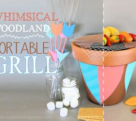 sensational inexpensive portable grill, crafts, how to, outdoor furniture, outdoor living