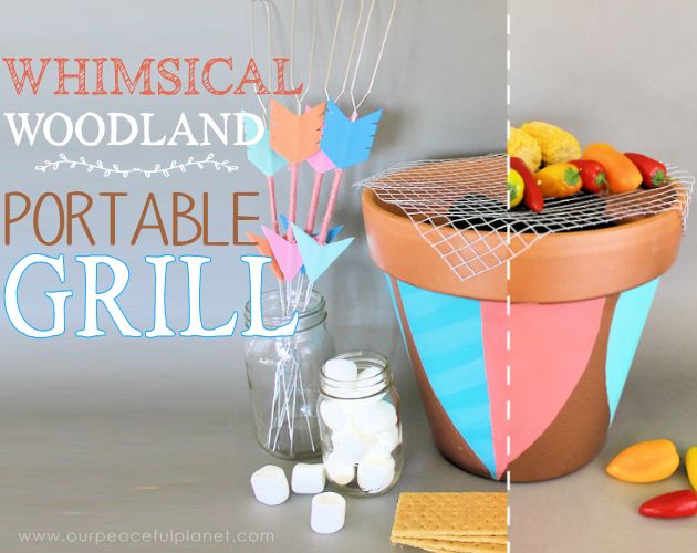 sensational inexpensive portable grill, crafts, how to, outdoor furniture, outdoor living