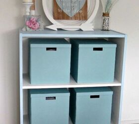 Easy Chalk Paint Upcycle Project - Old Office Bookcase Makeover
