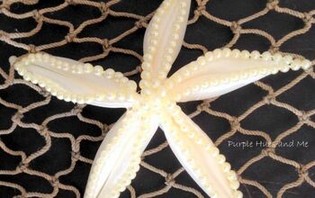 Estrella de mar con cinta de abalorios