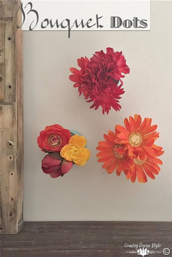 insane bouquet display idea that will have you seeing dots , crafts, how to