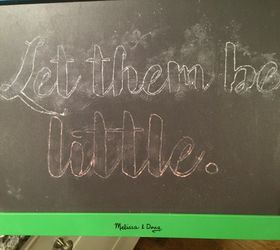 how to do chalkboard lettering, chalkboard paint, crafts, how to