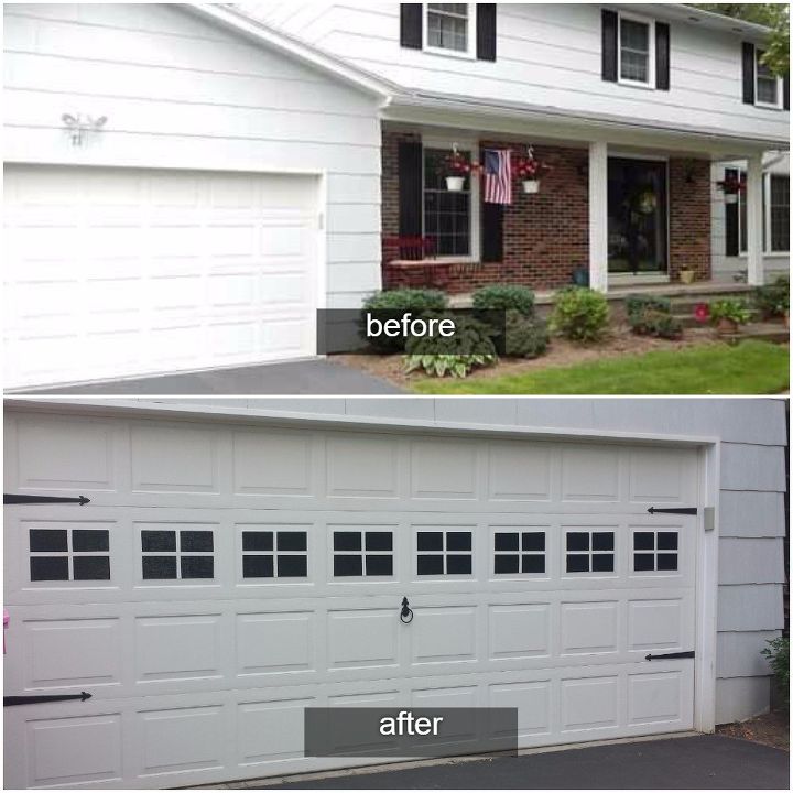 Faux Windows On Garage Door Hometalk
