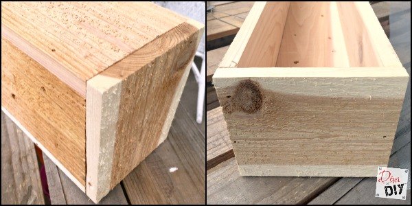 quick and easy cedar window box, curb appeal, gardening, how to, woodworking projects