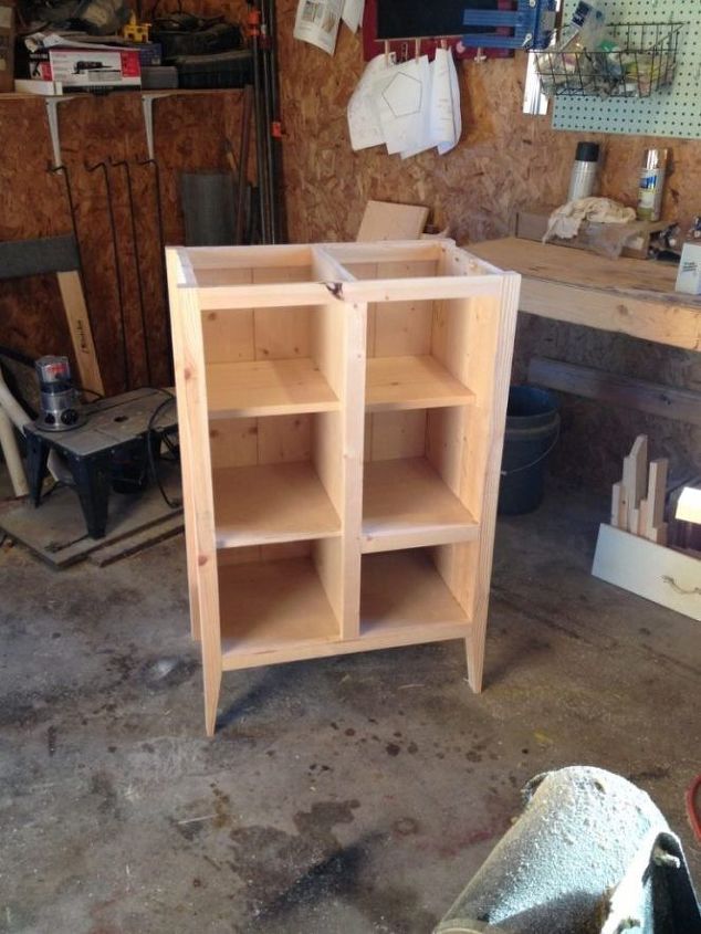 diy coffee cabinet the whatchamacallit project, diy, kitchen cabinets, kitchen design, woodworking projects