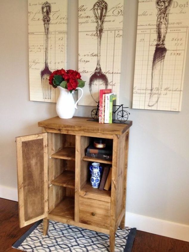 diy coffee cabinet the whatchamacallit project, diy, kitchen cabinets, kitchen design, woodworking projects