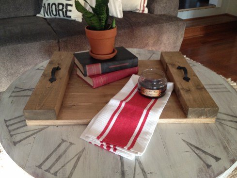 super simple serving tray, diy, woodworking projects