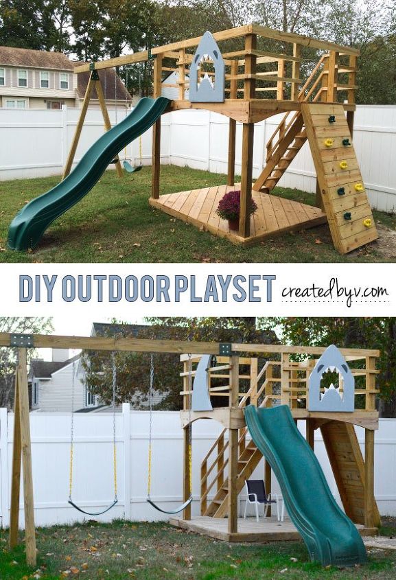construye tu propio parque infantil de exterior