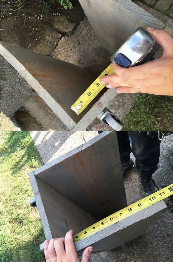 how to build a quick outdoor hairpin leg bench with storage