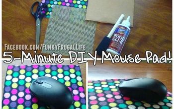  Faça seu próprio mouse pad!